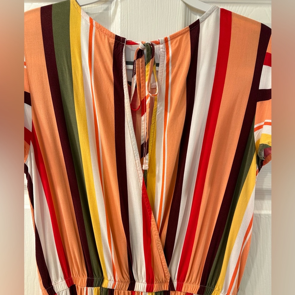 Time and Tru Striped Jumpsuit - Picture 3 of 13